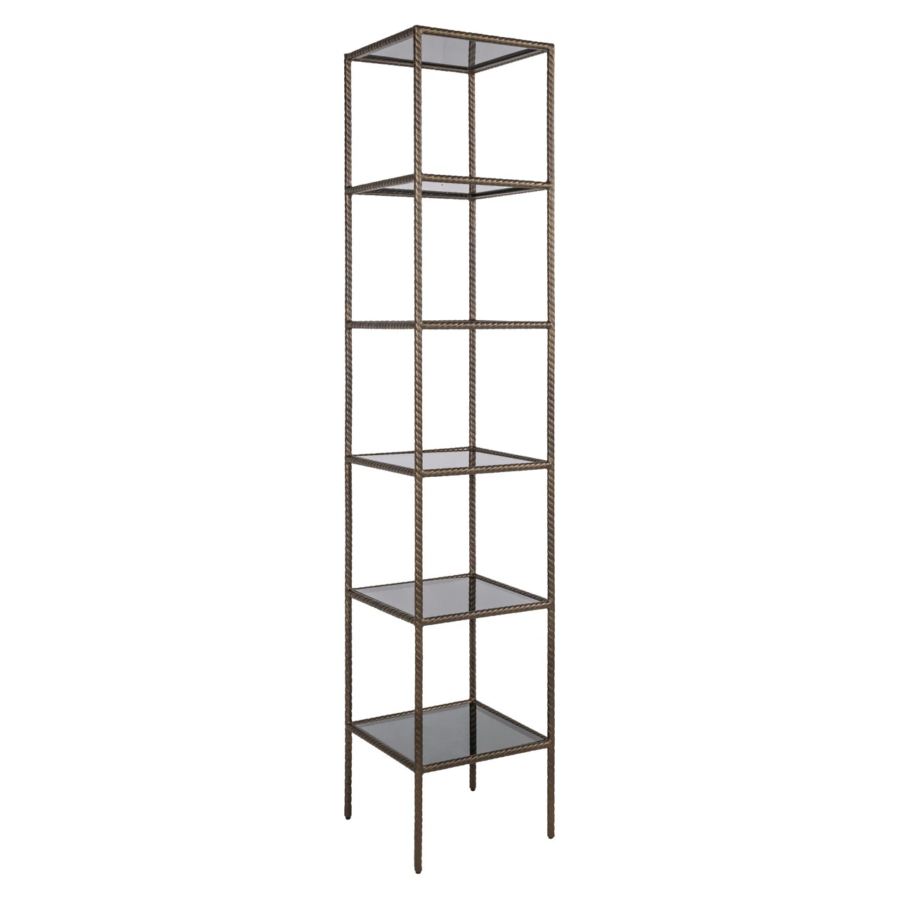 Displayskap Sheridon gull Richmond Interiors Vitrineskap