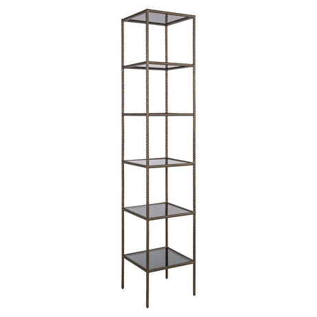 Displayskap Sheridon gull Richmond Interiors Vitrineskap