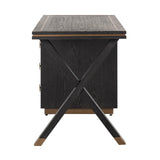 skrivebord Hunter svart rustikk Richmond Interiors Skrivebord
