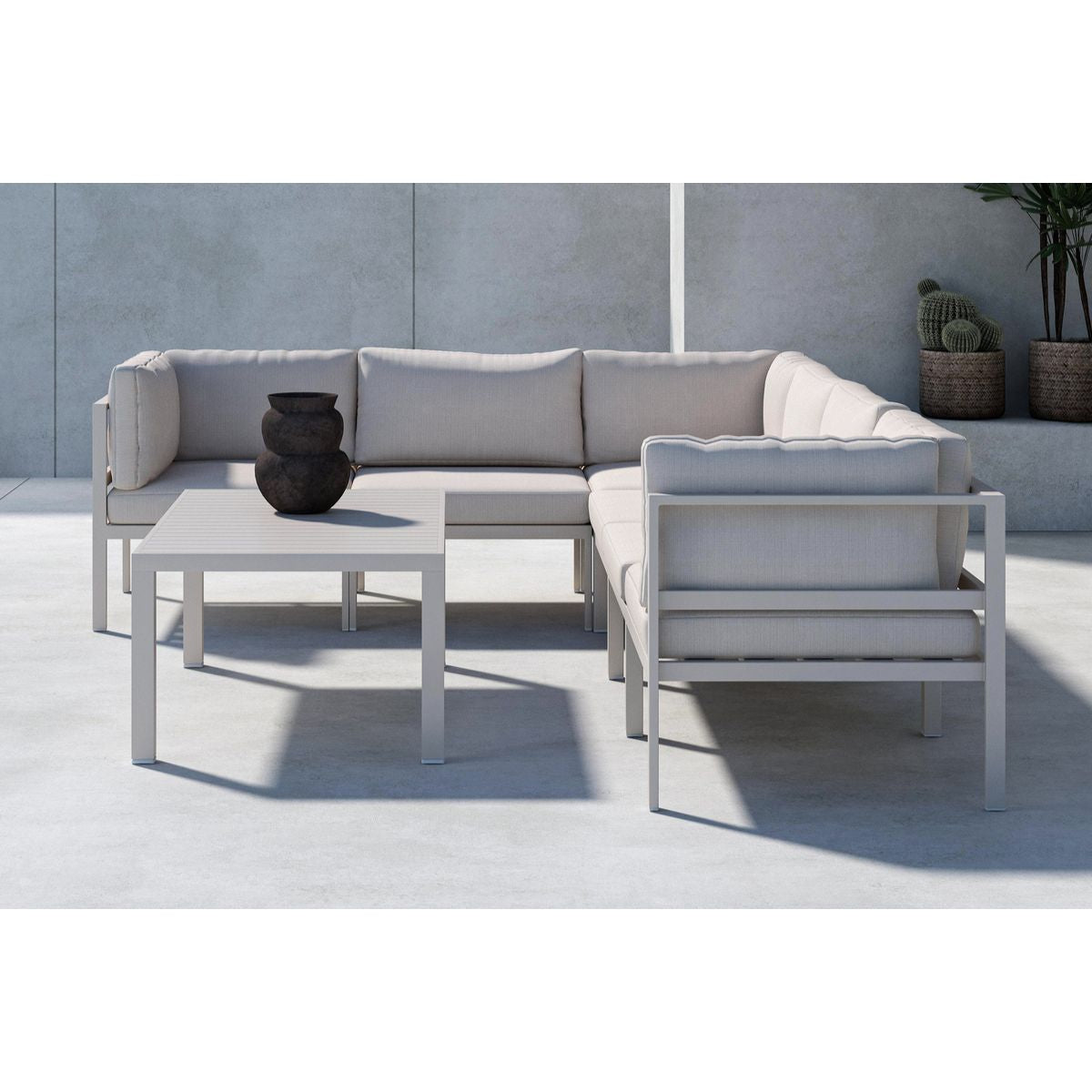 Copacabana Sofa Set 3+3 Venture Design Loungegruppe