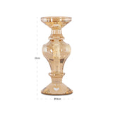 Candle holder Dilan amber small Richmond Interiors Lysestake