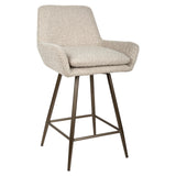 Counter stool Linsey natural chunky Set of 2 Richmond Interiors Barstol