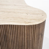 Coffee table Mari - 83x72x34 Eleonora Sofabord