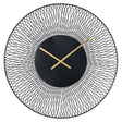 Klokke Blunt svart Richmond Interiors Veggur