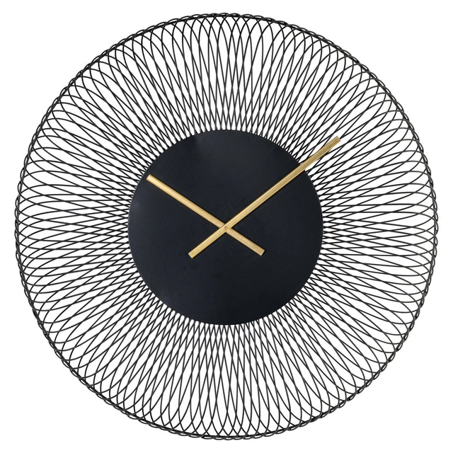 Klokke Blunt svart Richmond Interiors Veggur