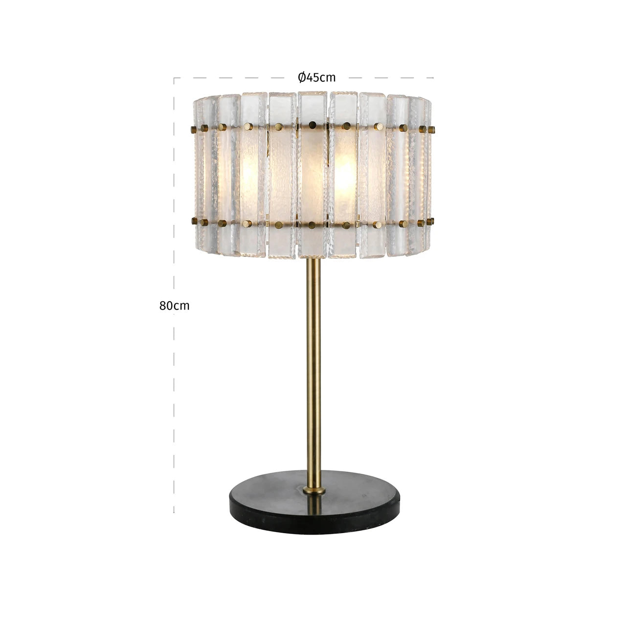 Bordlampe Felina bronse Richmond Interiors Bordlampe