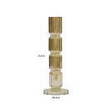 Lysestake Dita Champagne liten Richmond Interiors Lysestake