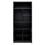 Utstillingsskap Oakura svart Richmond Interiors Vitrineskap