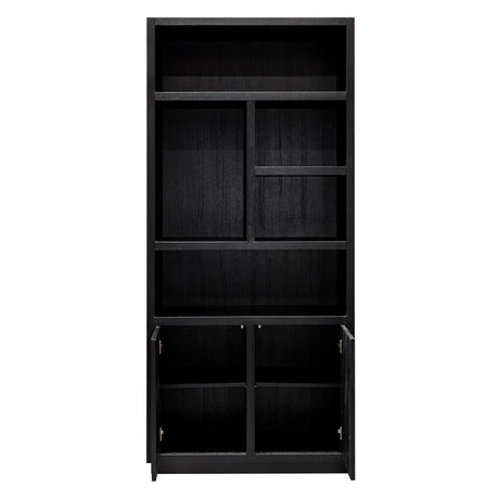 Utstillingsskap Oakura svart Richmond Interiors Vitrineskap