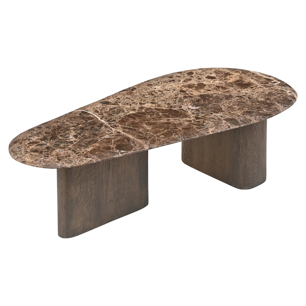 Salongbord Castello Smoked charchoal Sett med 2 Richmond Interiors Sofabord