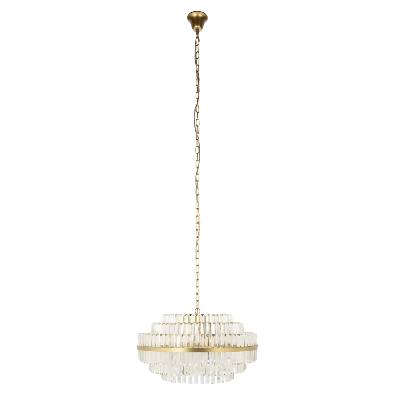 Lysekrone Desire børstet gull medium Richmond Interiors Taklampe