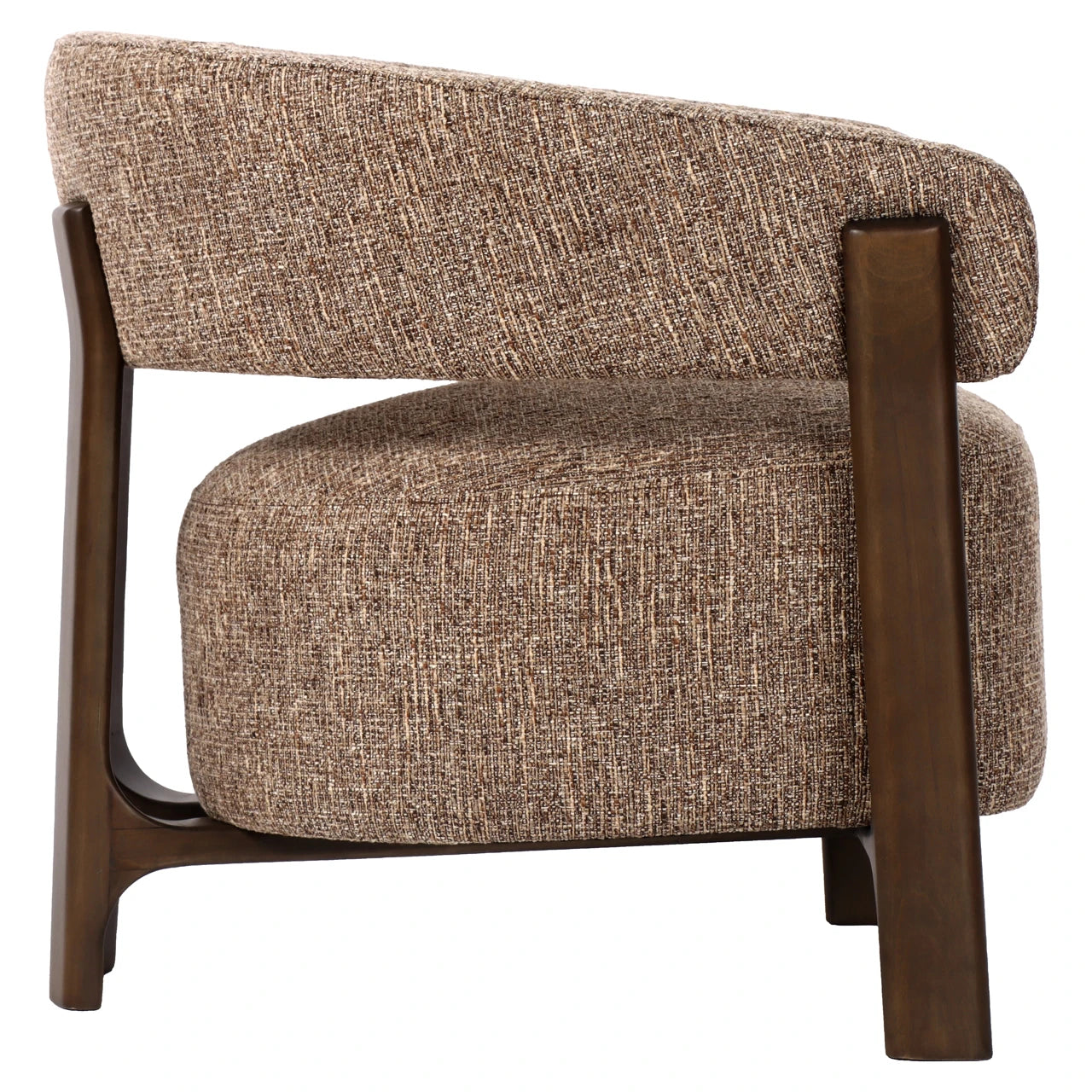 Lounge chair Dalara brun tweed Richmond Interiors Lenestol