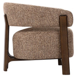 Lounge chair Dalara brun tweed Richmond Interiors Lenestol