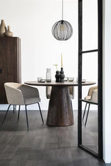 Spisebord Aron rundt 130x76 Eleonora Spisebord