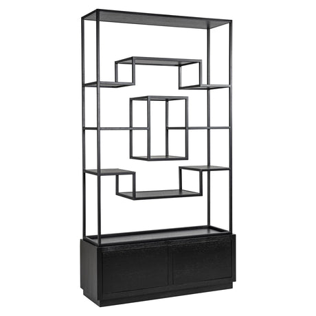 Displayskap Bonvoy svart Richmond Interiors Vitrineskap