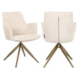 Spisestol Dakota niagara beige sving med armlene Richmond Interiors Spisestol