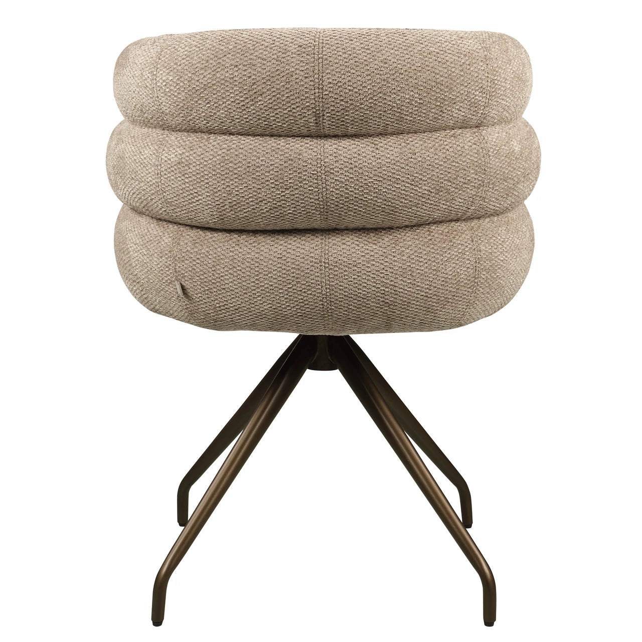 Spisestol Kayla mocca boldvevd svingbar Richmond Interiors Spisestol