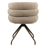 Spisestol Kayla mocca boldvevd svingbar Richmond Interiors Spisestol