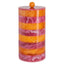 Oppbevaringsboks Lilybelle rosa/oransje oppbevaringskrukke stor Richmond Interiors Oppbevaring