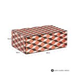 Oppbevaringsboks Chady flerfarget stor Richmond Interiors Oppbevaring
