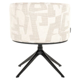 Spisestol Cheyenne beige graffic svingbar Richmond Interiors Spisestol