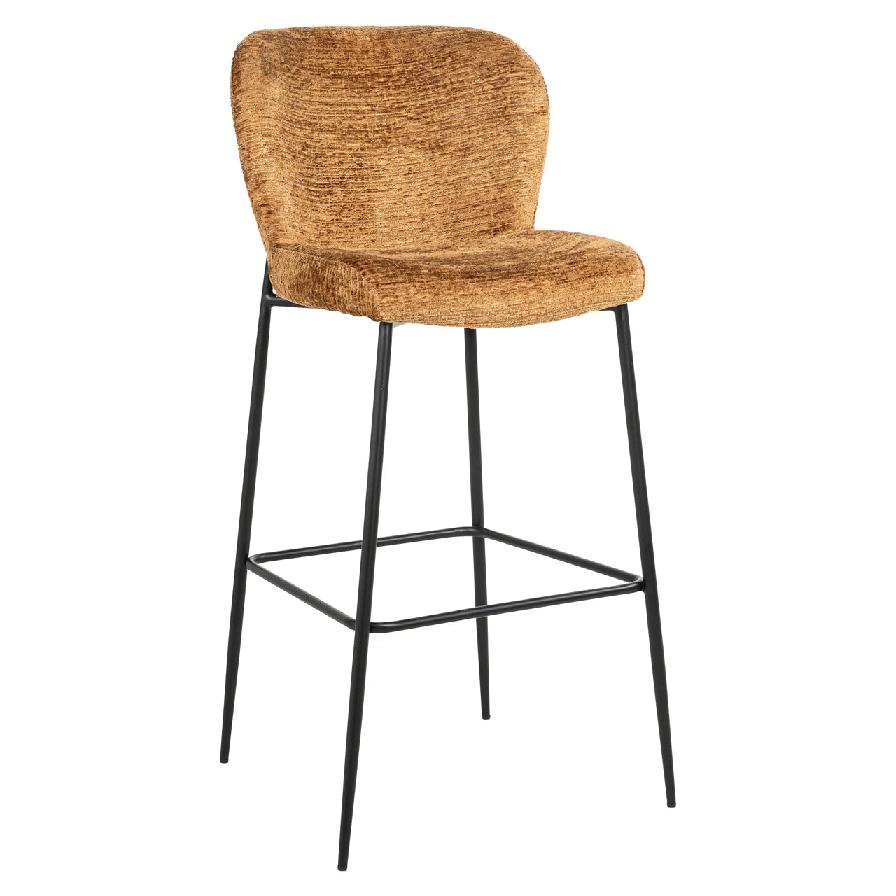 Bar stool Darby cognac fusion Richmond Interiors Barstol