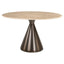 Spisebord Montgommery beige 130Ø Richmond Interiors Spisebord