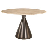 Spisebord Montgommery beige 130Ø Richmond Interiors Spisebord