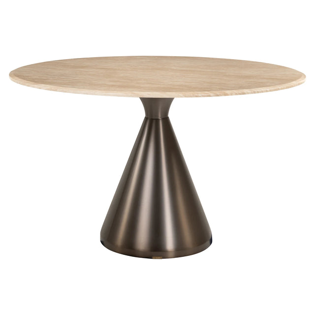 Spisebord Montgommery beige 130Ø Richmond Interiors Spisebord