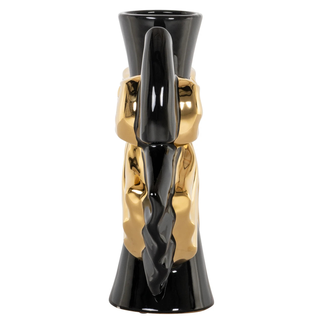 Vase Danai svart/gull Richmond Interiors Vase
