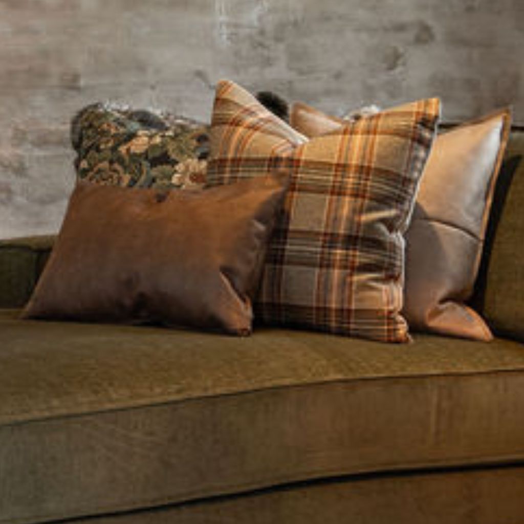HARRIS PLAID putetrekk Artwood Pute