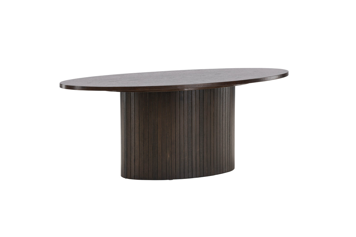 Bianca Sofa Table oval Venture Design Sofabord