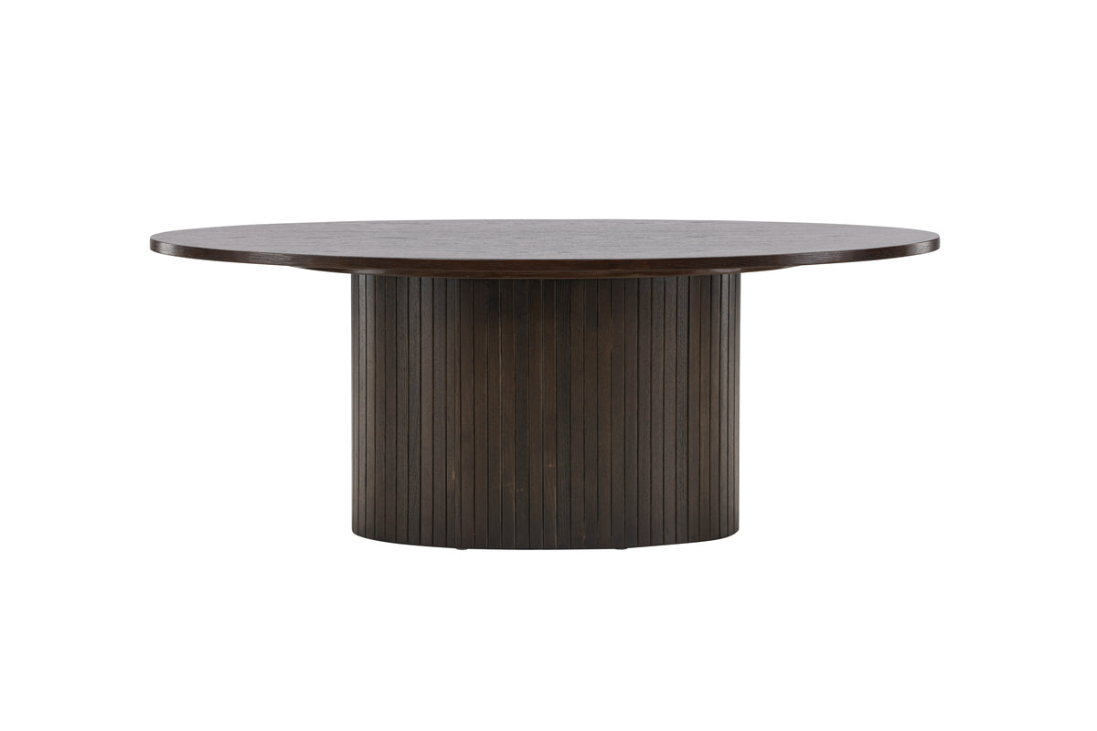 Bianca Sofa Table oval Venture Design Sofabord