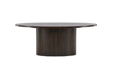Bianca Sofa Table oval Venture Design Sofabord