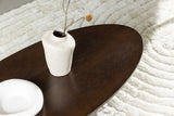 Bianca Sofa Table oval Venture Design Sofabord