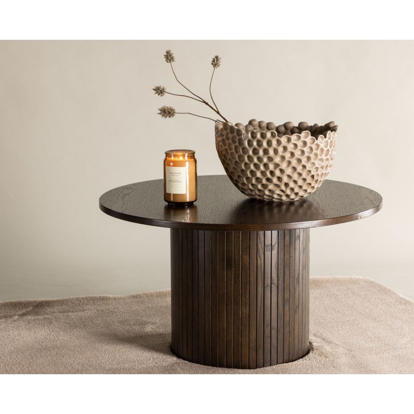 Bianca Sofa Table rundt Venture Design Sofabord