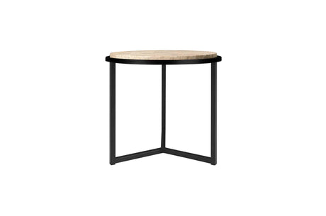 Sidebord Villeroy marble Beige Homefactory Sidebord