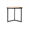 Sidebord Villeroy marble Beige Homefactory Sidebord