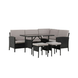 Knock Corner Sofa Set Venture Design Loungegruppe