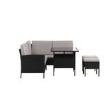 Knock Corner Sofa Set Venture Design Loungegruppe