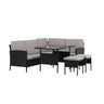 Knock Corner Sofa Set Venture Design Loungegruppe
