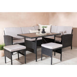 Knock Corner Sofa Set Venture Design Loungegruppe