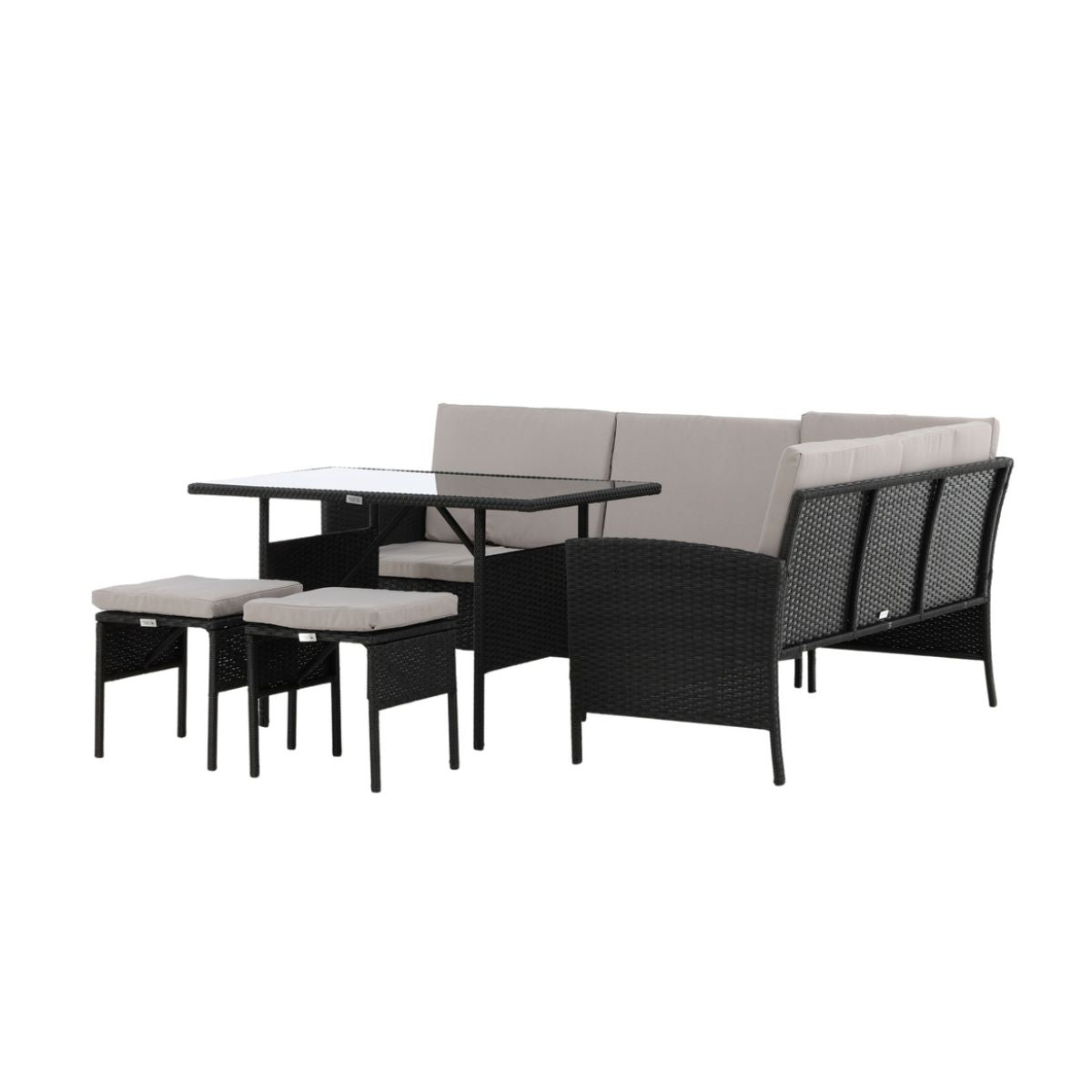Knock Corner Sofa Set Venture Design Loungegruppe