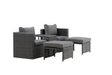 Quad Lounge Set Venture Design Loungegruppe