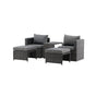 Quad Lounge Set Venture Design Loungegruppe