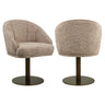 Spisestol Beverly mocca lineær svingbar Richmond Interiors Spisestol