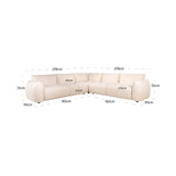 Utendørs sofa Dawson beige alpine hjørnesofa Richmond Interiors Sofa