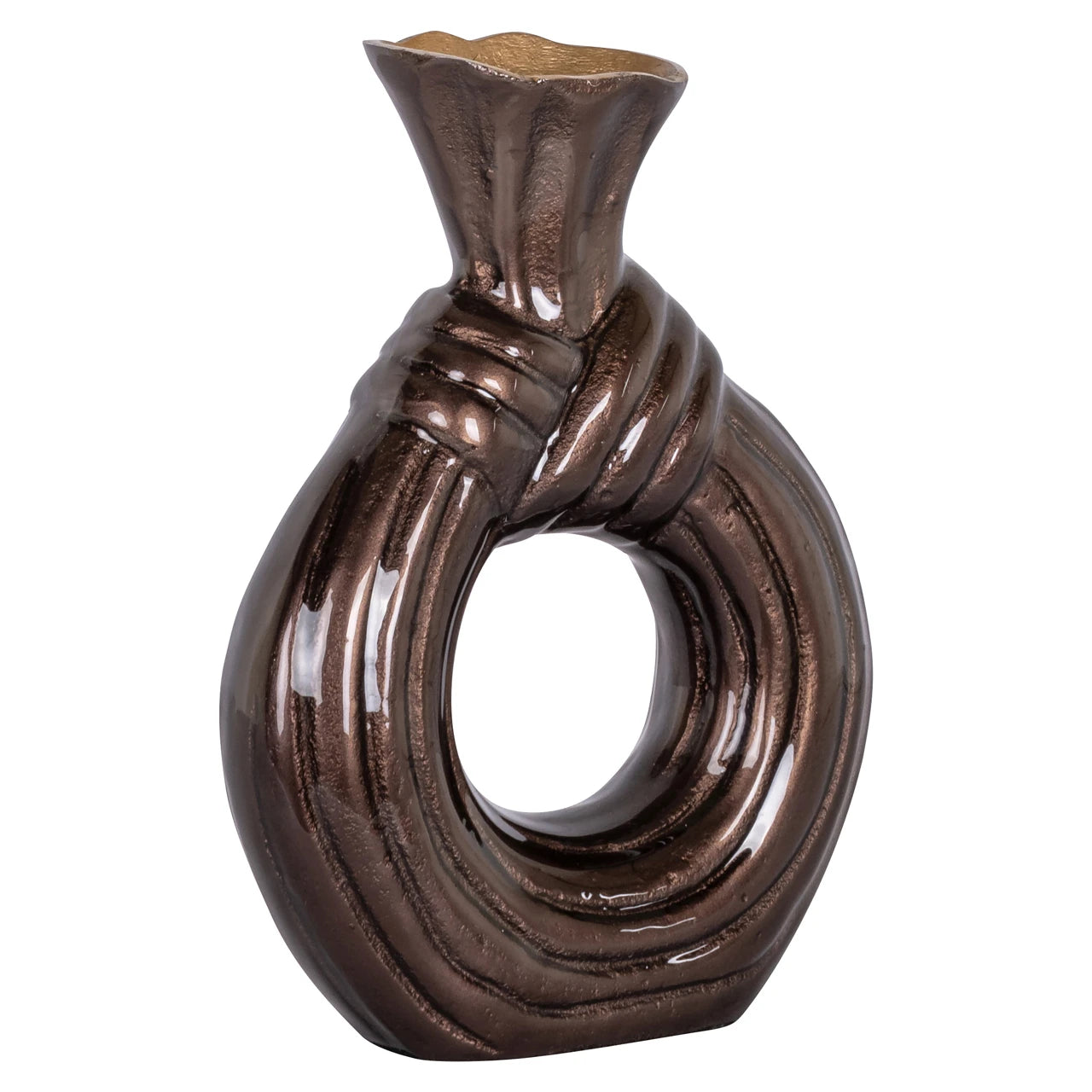 Vase Suen mørk brun liten Richmond Interiors Vase