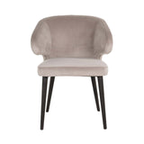 Spisestol Indigo khaki fløyel Richmond Interiors Spisestol