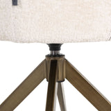 Spisestuestol Aline hvit chenille, svingbar, Richmond Interiors Spisestol